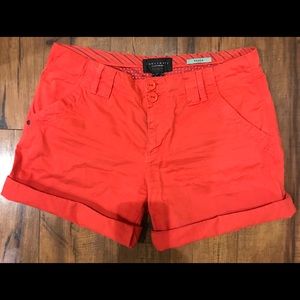Sanctuary Size 31 Red Shorts